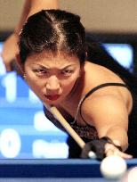 Jeanette Lee easily passes 1st round of billiards pool competiti